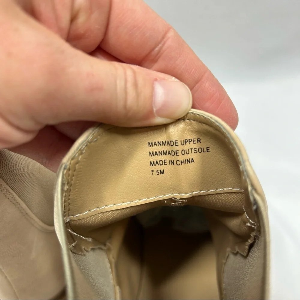 Loft | Chelsea Boots Fall Winter Beige Tan Women's Size 7.5